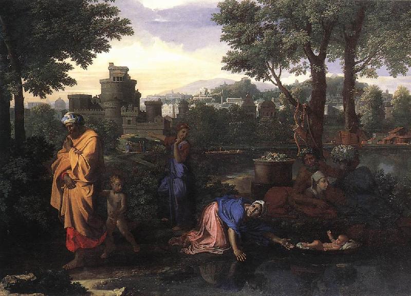 Nicolas Poussin Exposition of Moses oil painting picture